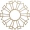 Ekena Millwork Augustus Wood Fretwork Pierced Ceiling Medallion, Hickory, 26"OD x 9 1/8"ID x 3/8"T CMWP26X26X0375AUHI - alternate 1